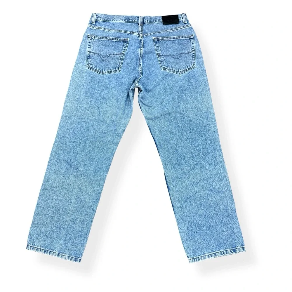 Harley Davidson Jeans Men's 36x30 Light Wash‎ Traditional Denim Biker Motorcycle